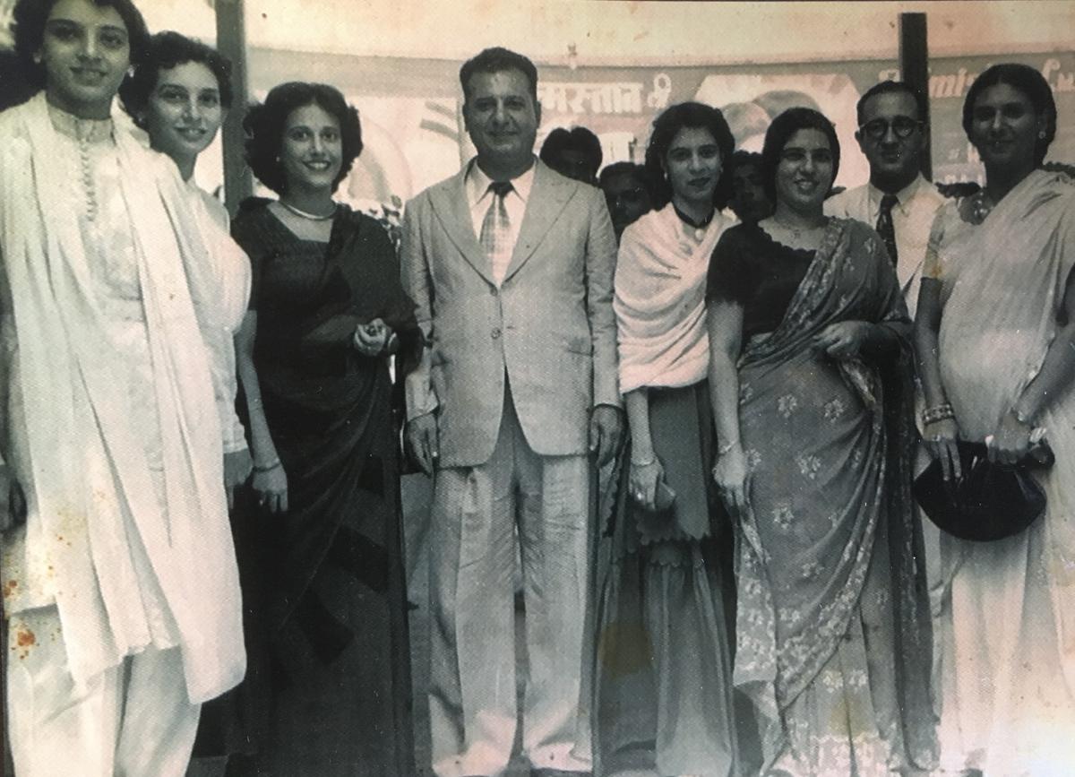 Shalome’s family in Bombay in the 1950s