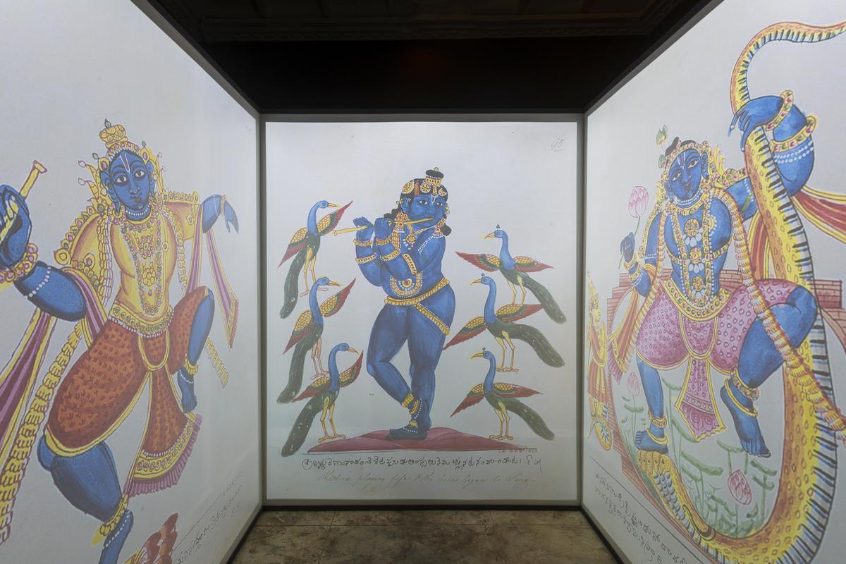 Projections of South Indian miniatures at KAASH