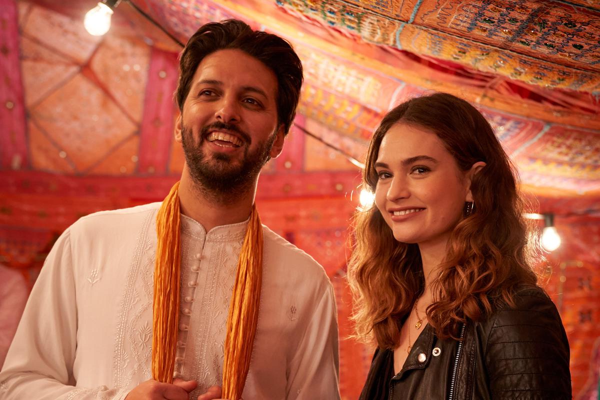 What do Shazad Latif and Lily James in Kya Pyaar Hai want to do with this?