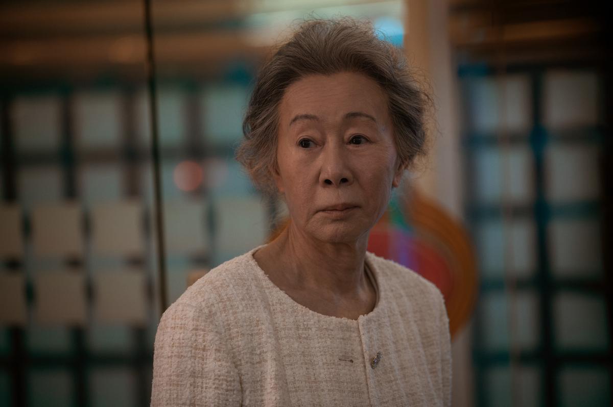 Yoon Yuh Jung plays older Sunja, in the 1980s