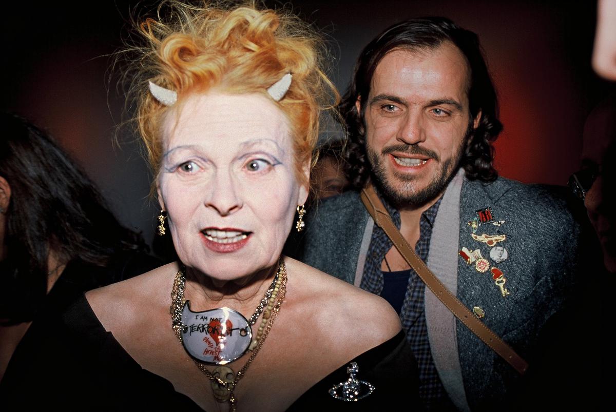 Vivienne Westwood with husband Andreas Kronthaler