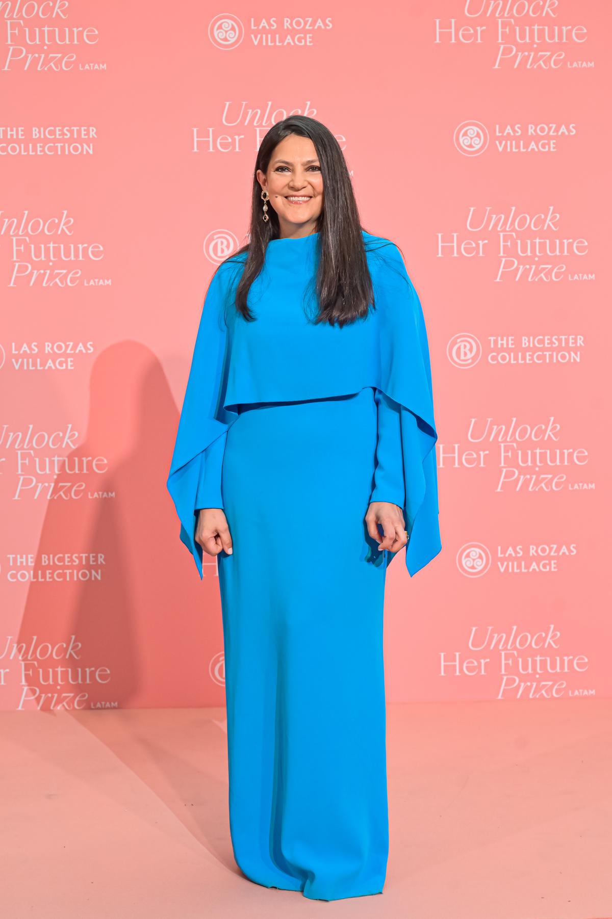 Chantal Khoueiry at the Unlock Her Future Prize 2024 in Madrid
