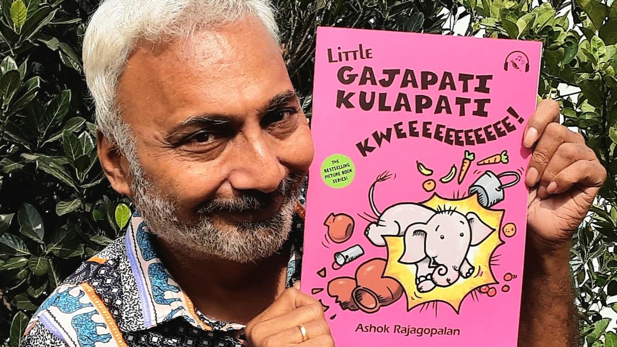 Ashok Rajagopalan, the creator of Gajapati Kulapati, on writing for children