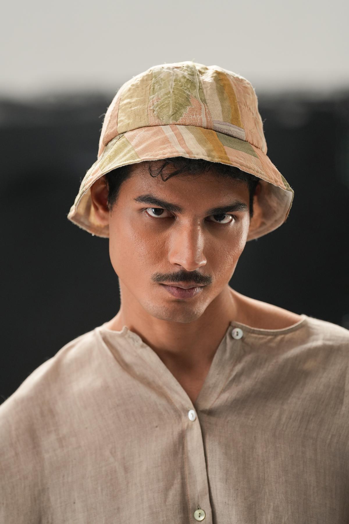 Fashion designer Urvashi Kaur’s recent collection ShinSei showcases bucket hats made from scrap fabric Fashion designer Urvashi Kaur’s recent collection ShinSei showcases bucket hats made from scrap fabric