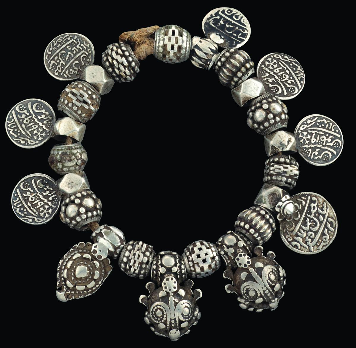 Rupaya bazu (armlet), Orissa, 19th-20th century, silver
