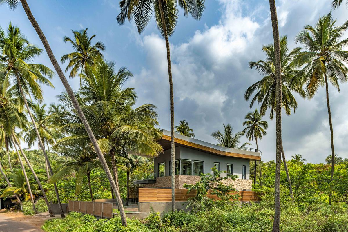 The Cove, a 5,000 sq ft beach house in North Goa, designed by Rachna Agarwal