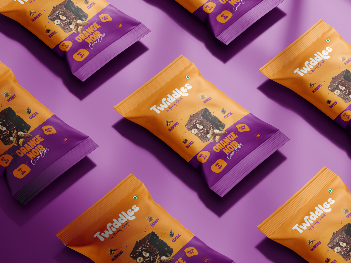 Twiddles offers chocolate spreads and snackable energy bites by using 60–70% real nuts