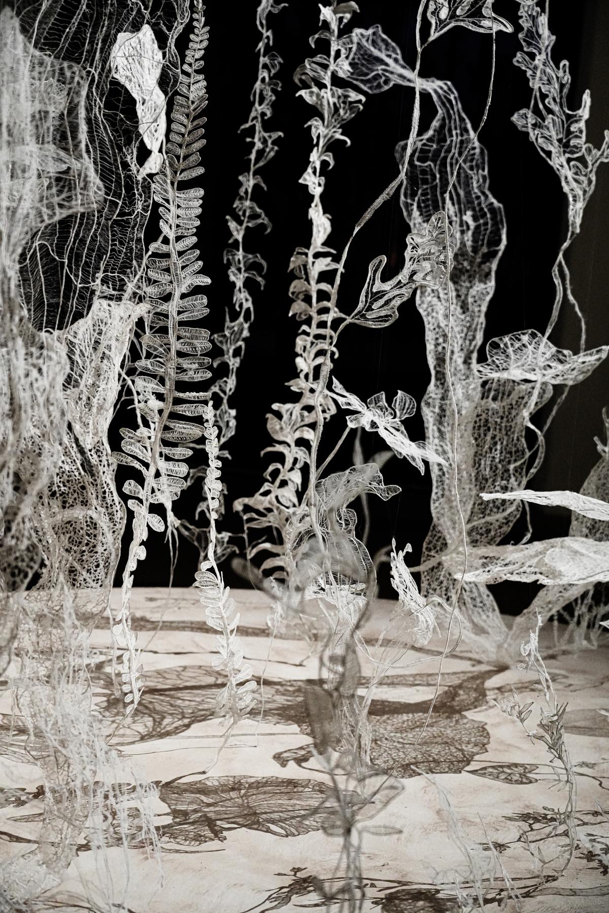 Sumakshi Singh’s ‘lace’ sculpture Sumakshi Singh’s ‘lace’ sculpture