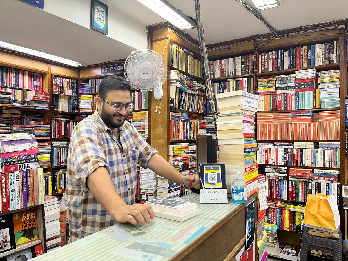 Mirza Usman Beg from Midland Bookshop in South Extension- I, New Delhi.