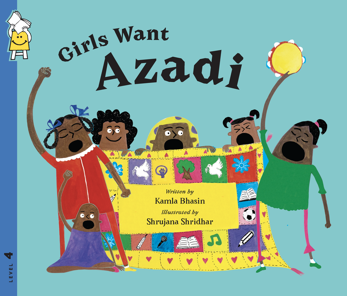 Het gebrek aan angst, en gemak met je lichaam, is duidelijk in Shrujana Niranjani Shridhar's illustraties voor Girls Want Azadi