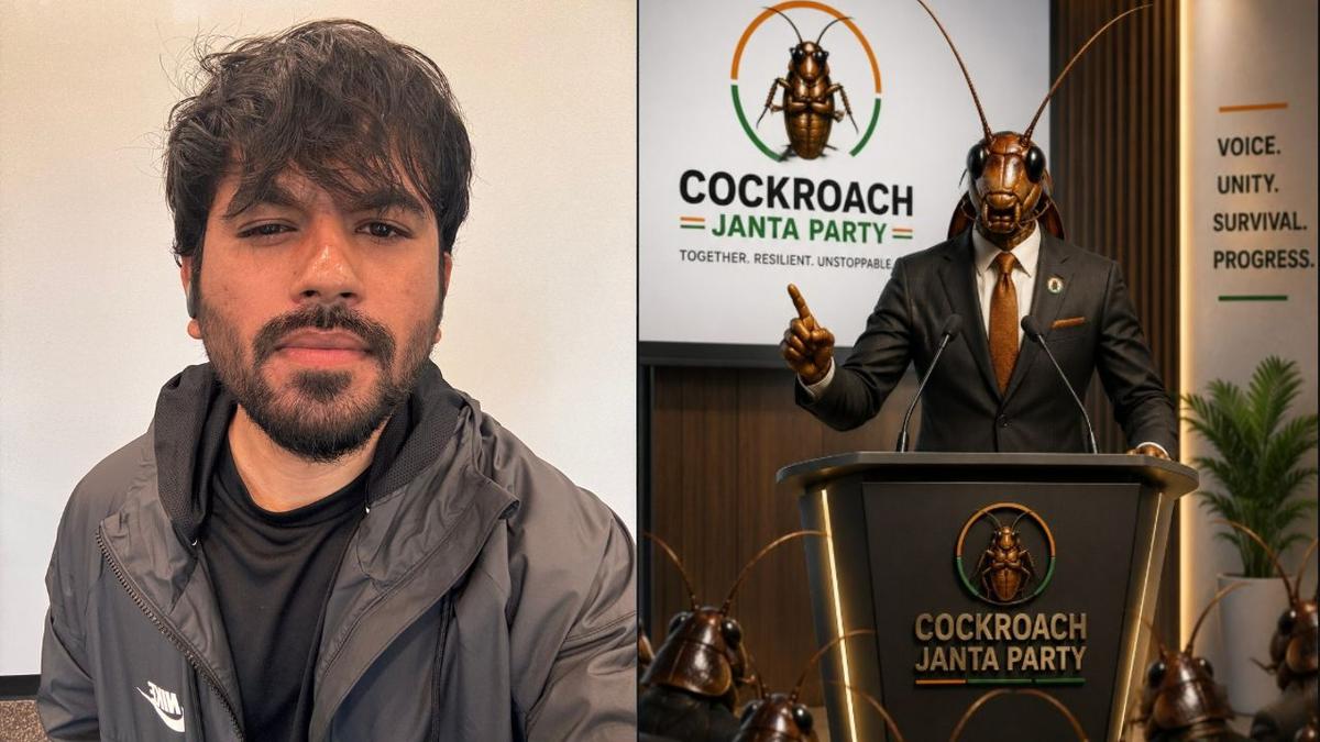 Who is Abhijeet Dipke? Inside the viral Cockroach Janta Party movement -  The Hindu