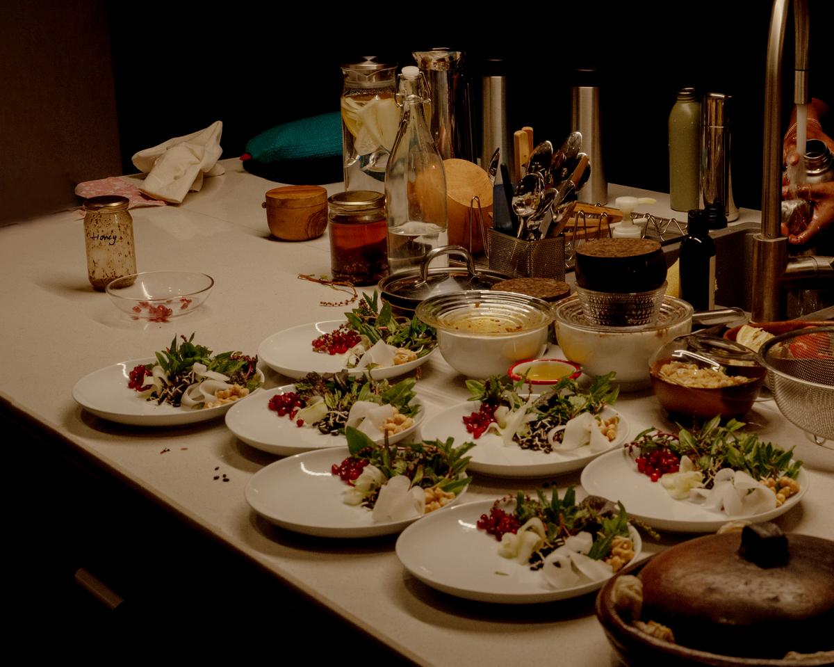 Workshop on food and fermentation by chef Gayatri Desai.
