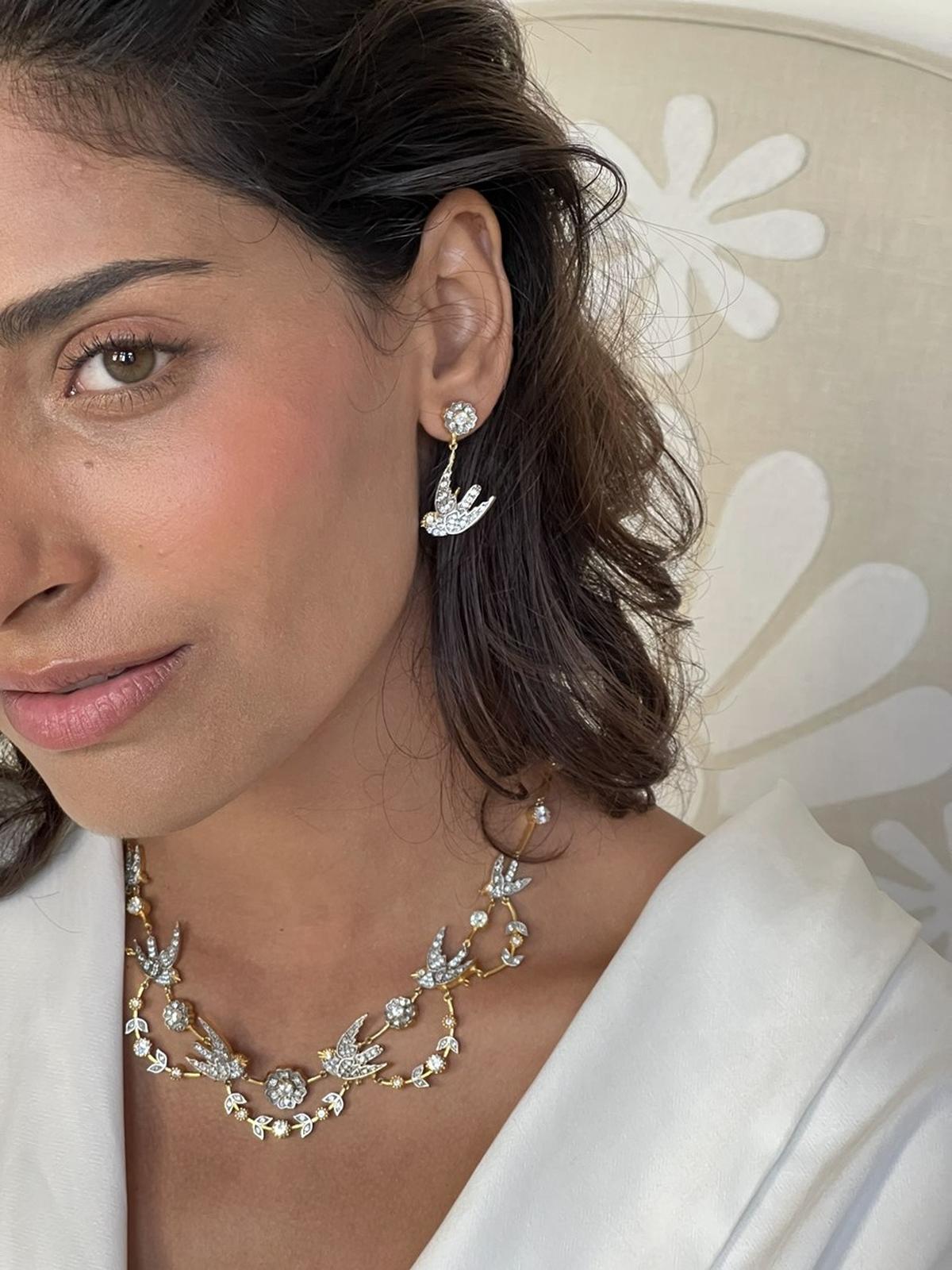 The new line of Anu Merton's jewelery has the brand's signature antique and muted look to it