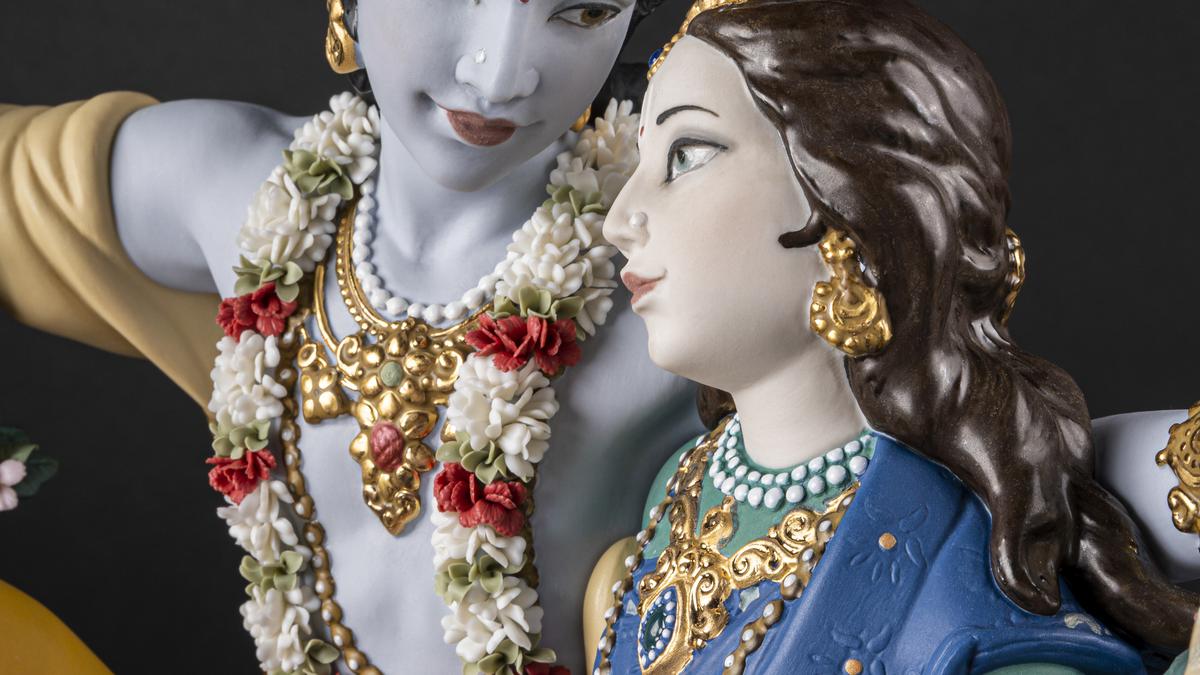 Lladró's three-storey Delhi store elevates porcelain into art
