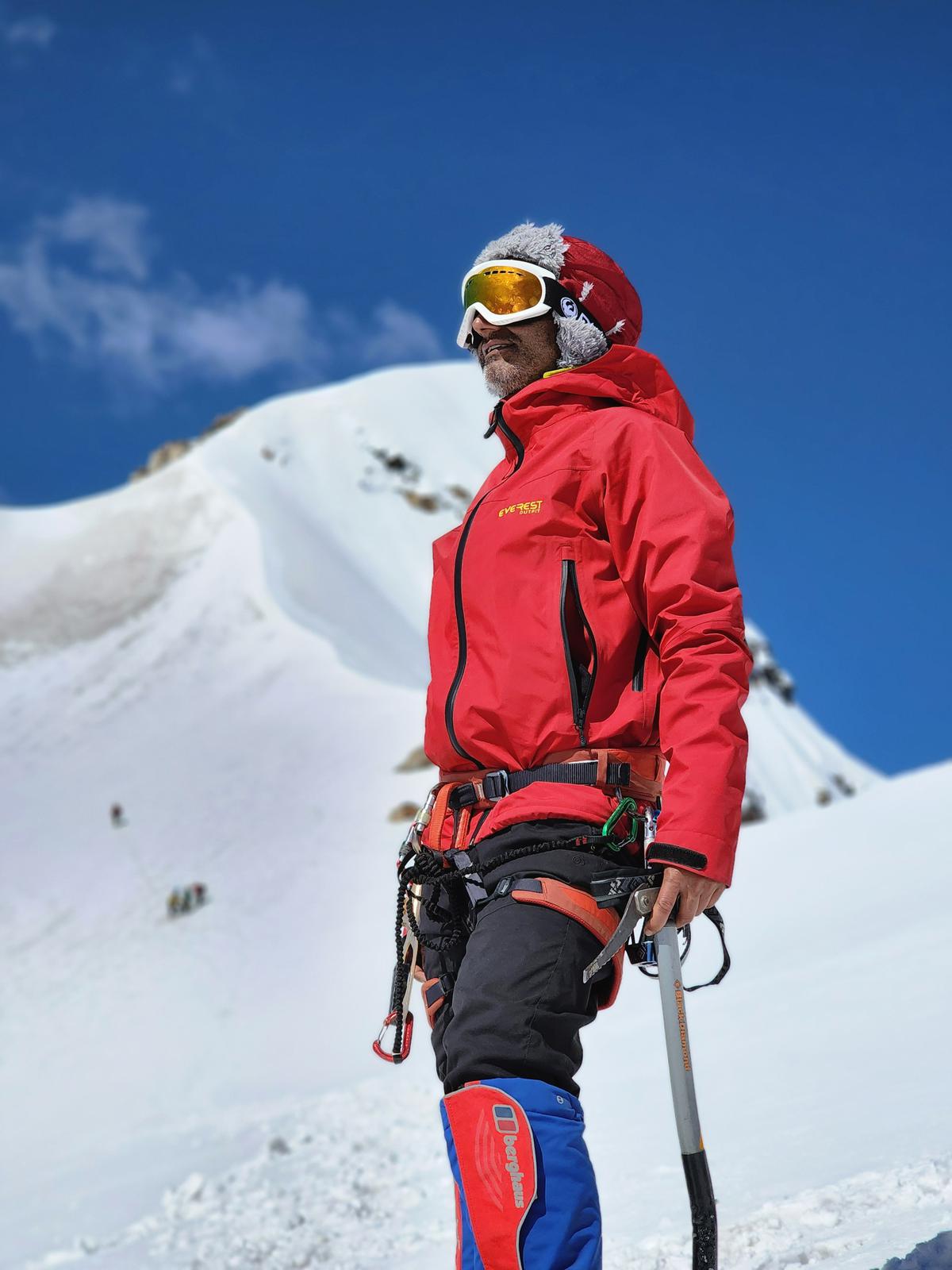 Anurag Sood, founder, Climb the Himalayas, sports the trekking gear