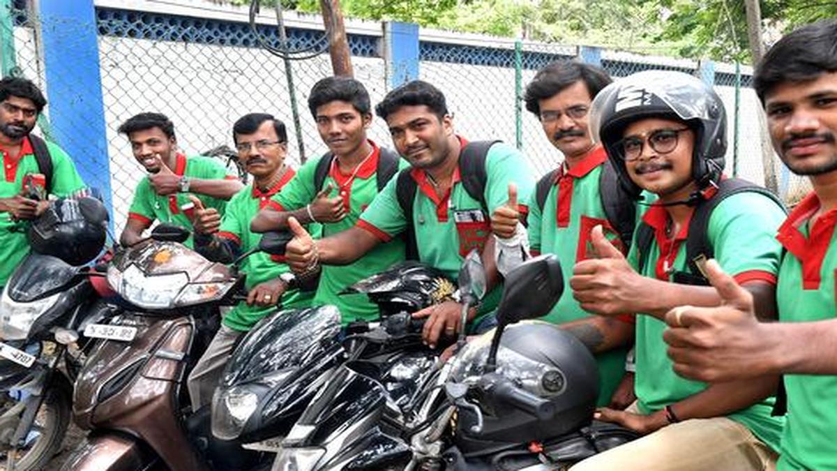 Team Kovai Delivery Boys deliver anything, anywhere The Hindu