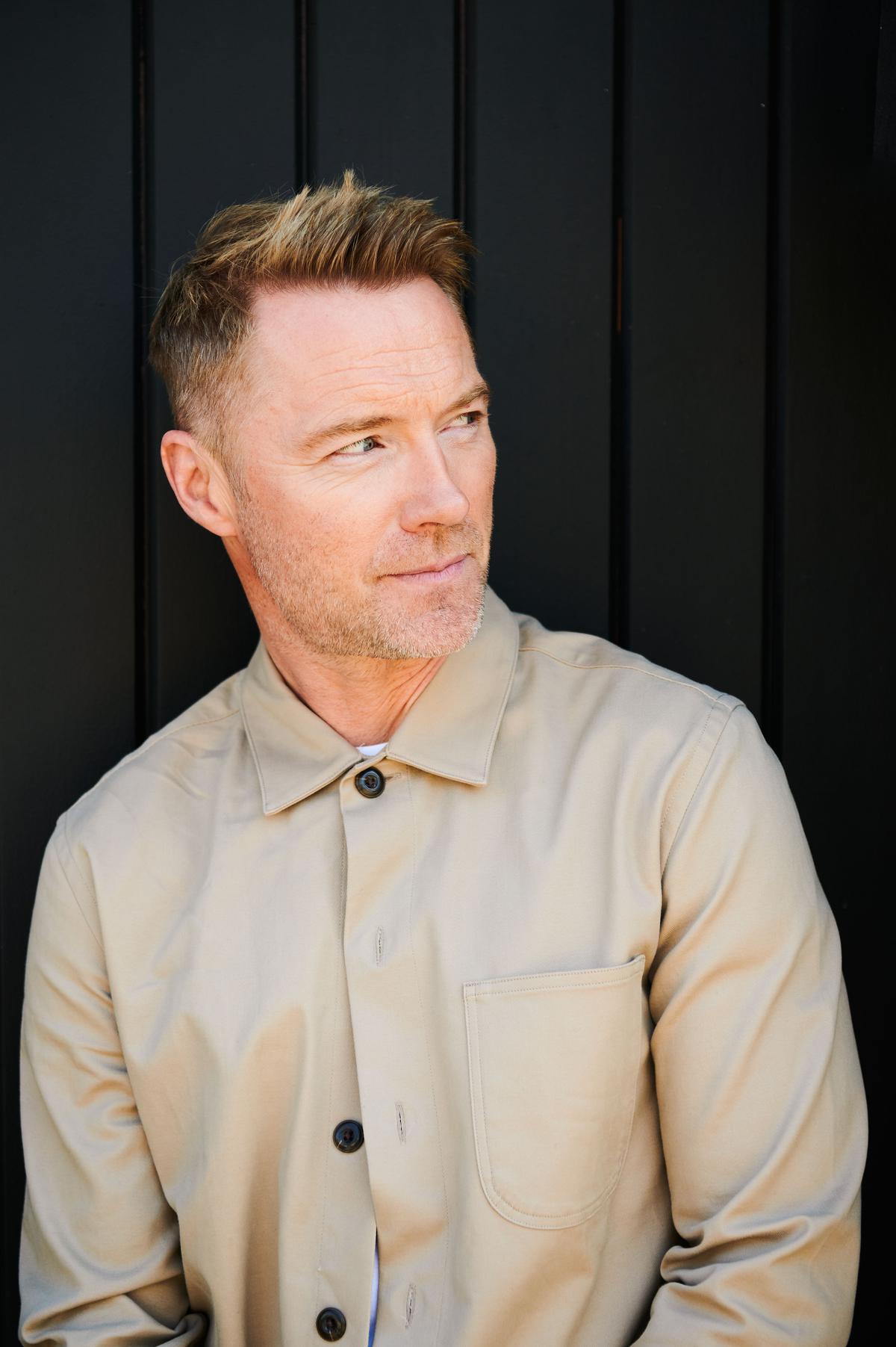 Irish singer, songwriter, actor, and television and radio presenter Ronan Keating