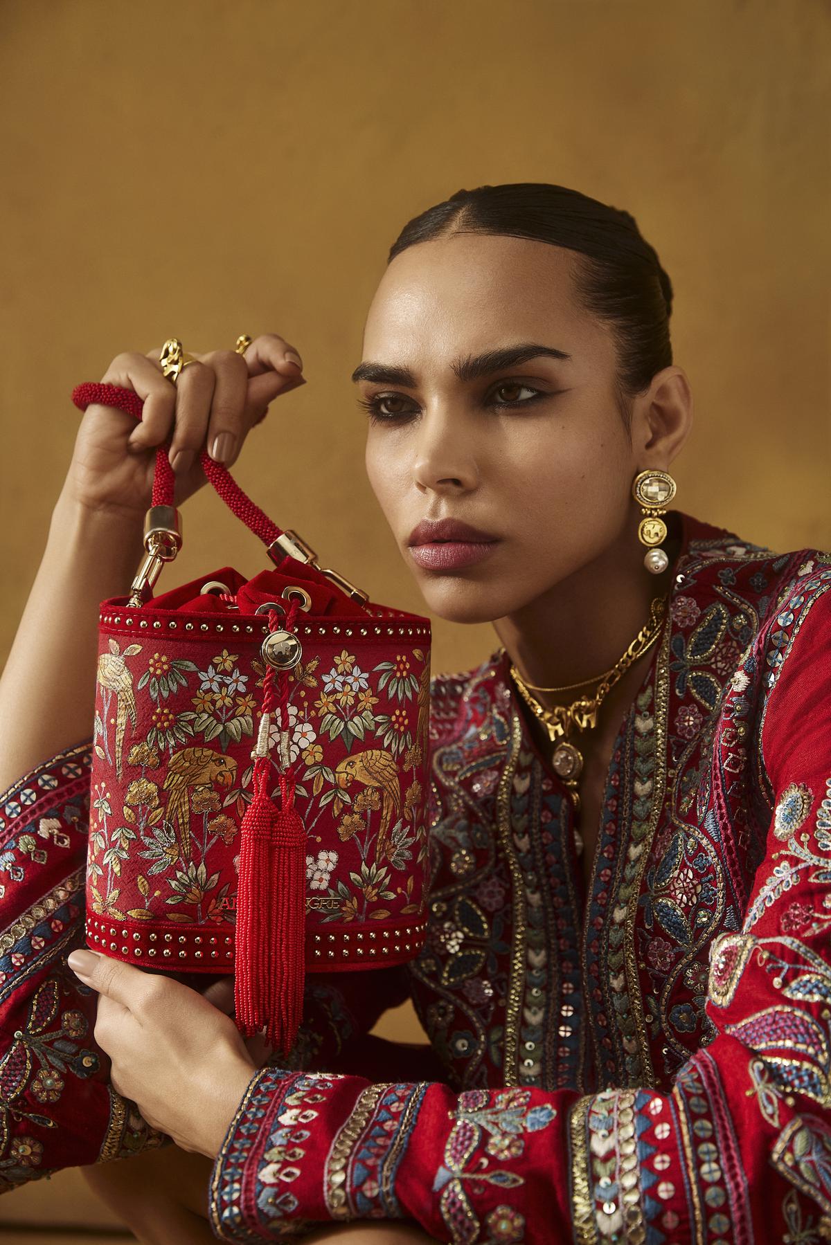 Anita Dongre’s second edition of vegan accessories is made with Mirum — the world’s first plastic-free alternative to leather