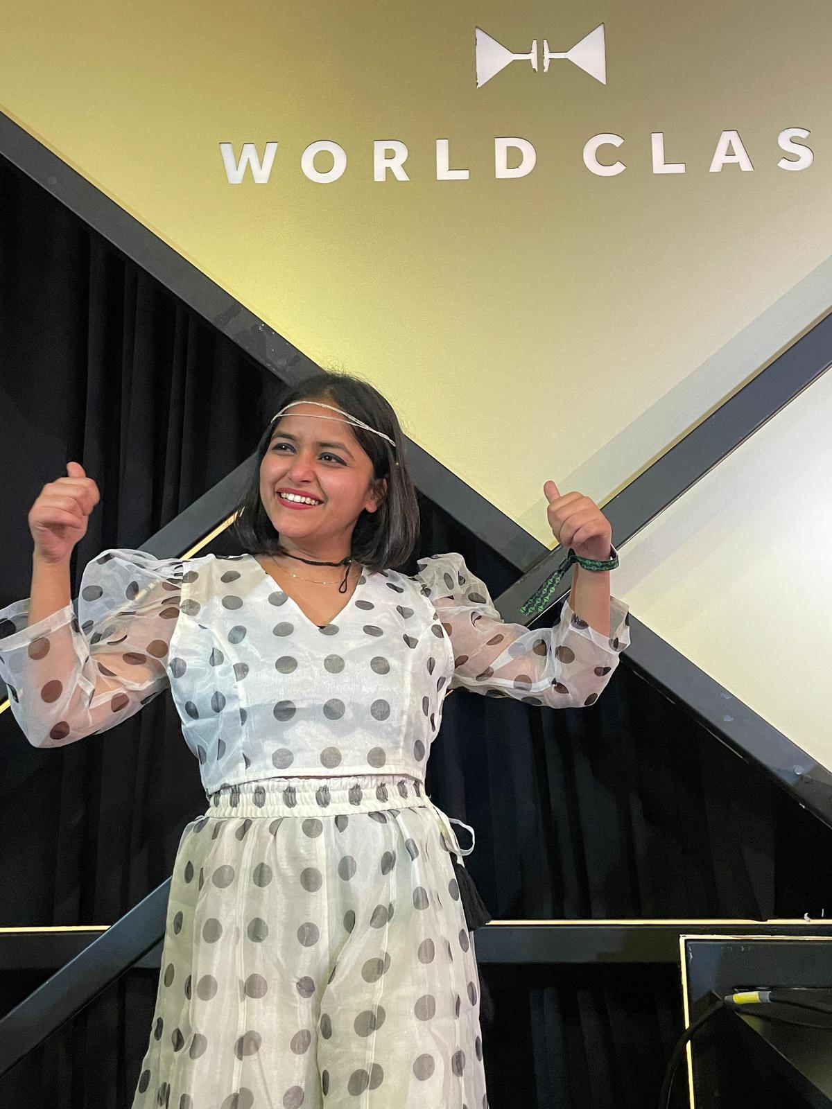 Aashi Bhatnagar at World Class