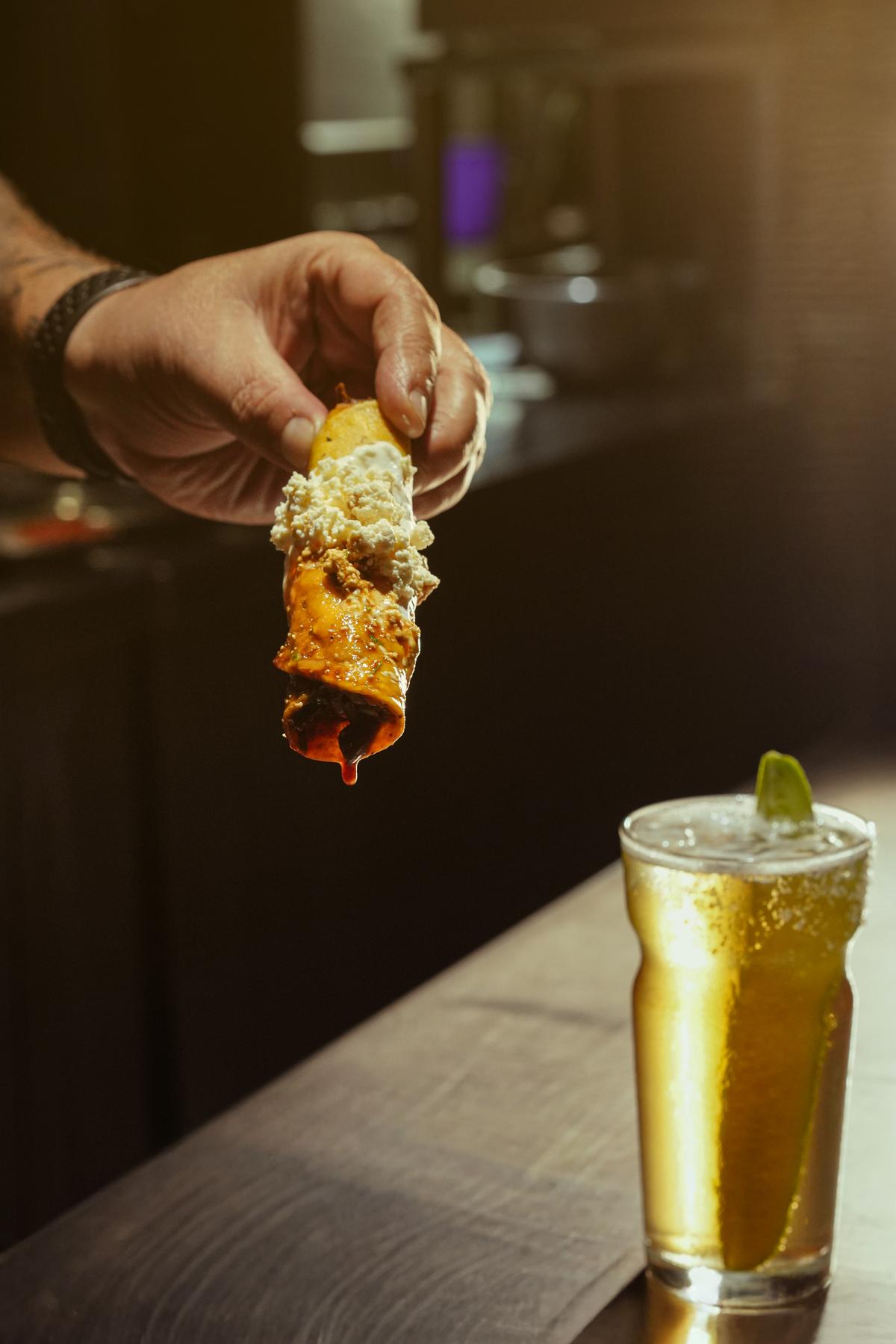 Queso birria flauta Queso birria flauta