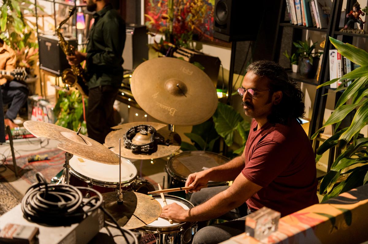 Drummer Vishnu Reddy