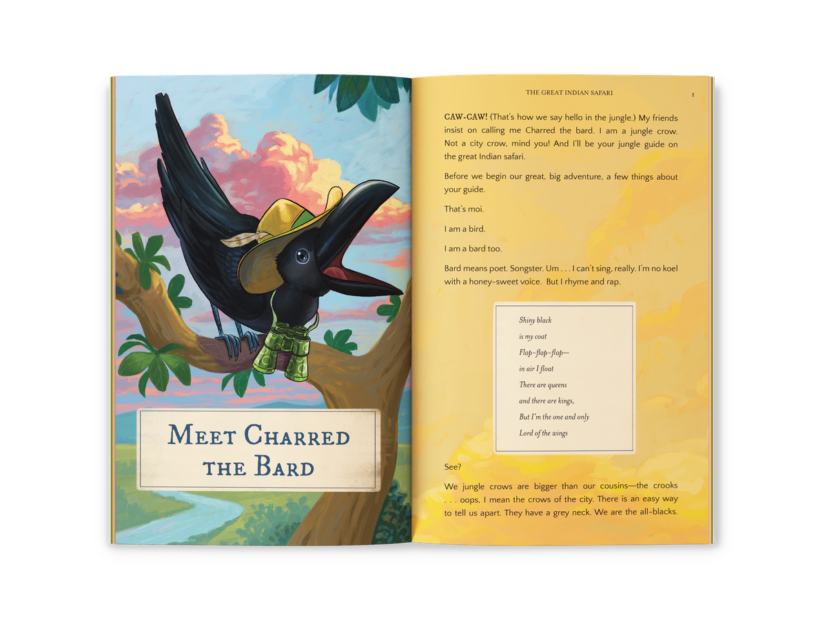 Stránky z Velké indické safari Stránky z Velké indické safari