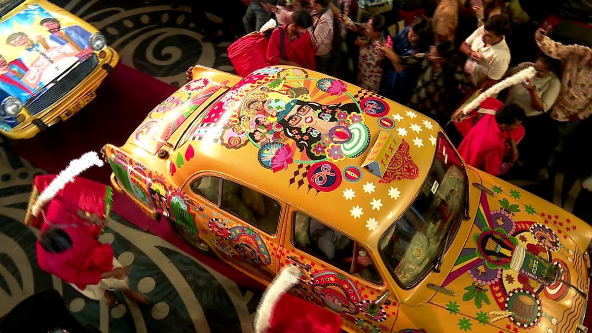 Taxis part of Cholte Cholte 40, a project that reimagines the taxi as a moving chronicle of the city’s legacy