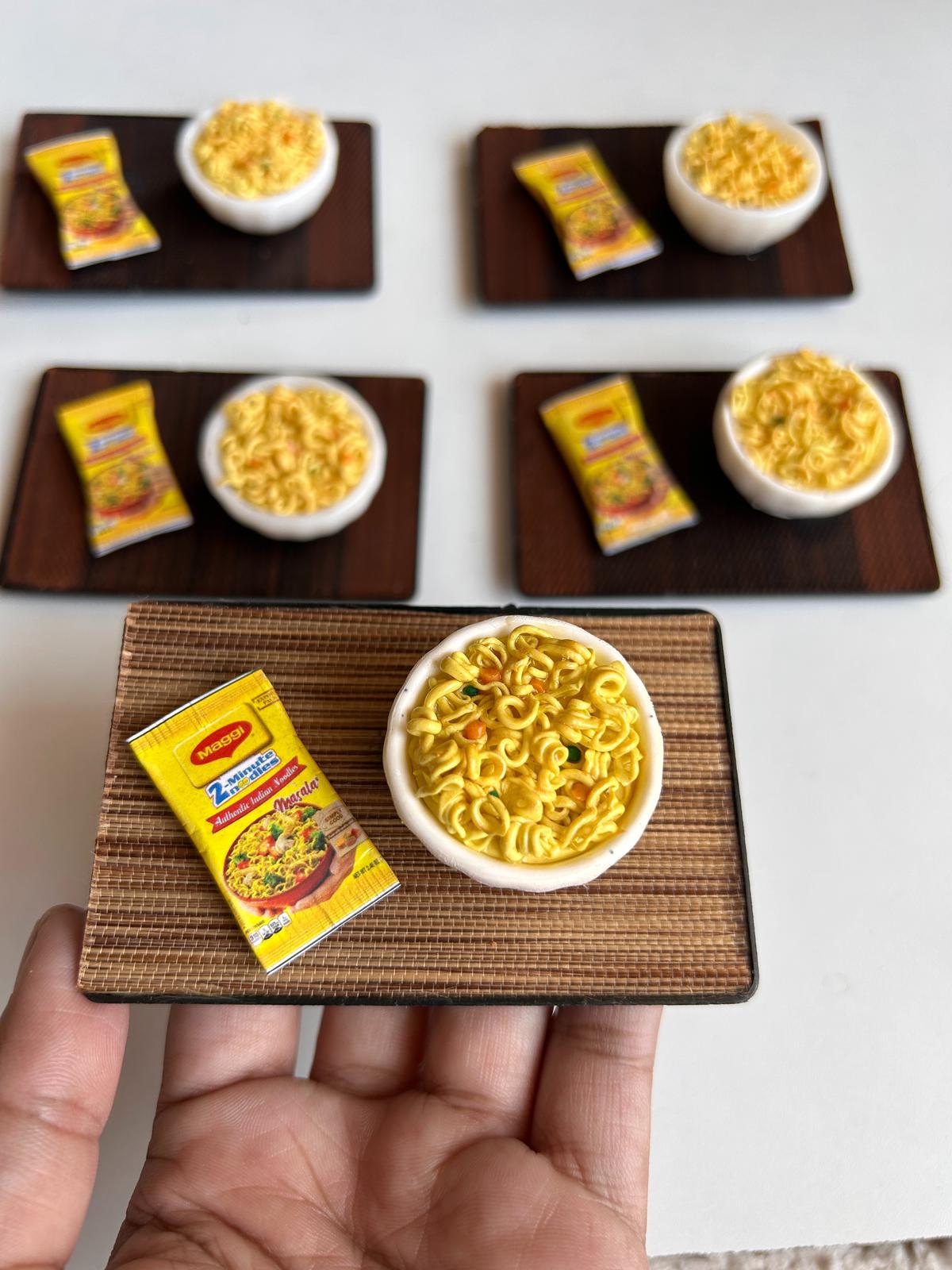 A miniature maggi by Coorg-based Ameena Sahifa