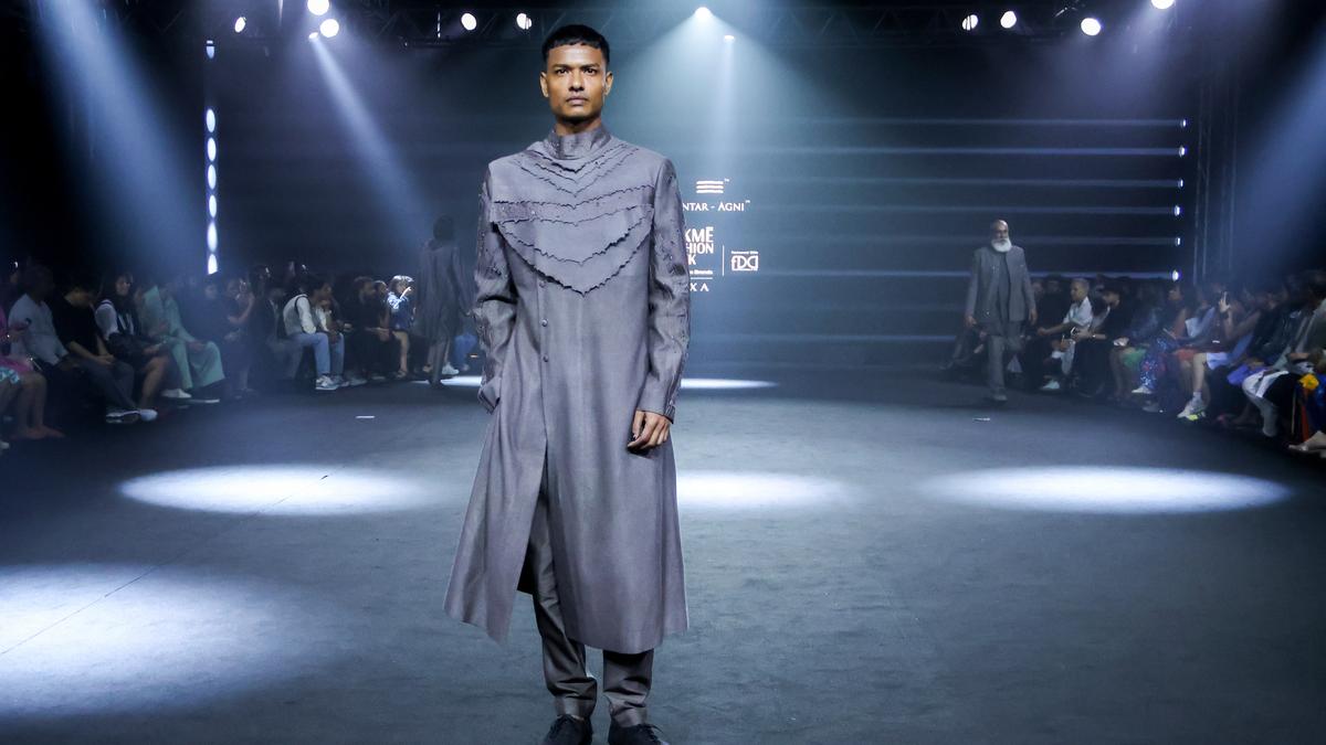 Upcycled denim and occasion wear highlight  Lakme Fashion Week 2024