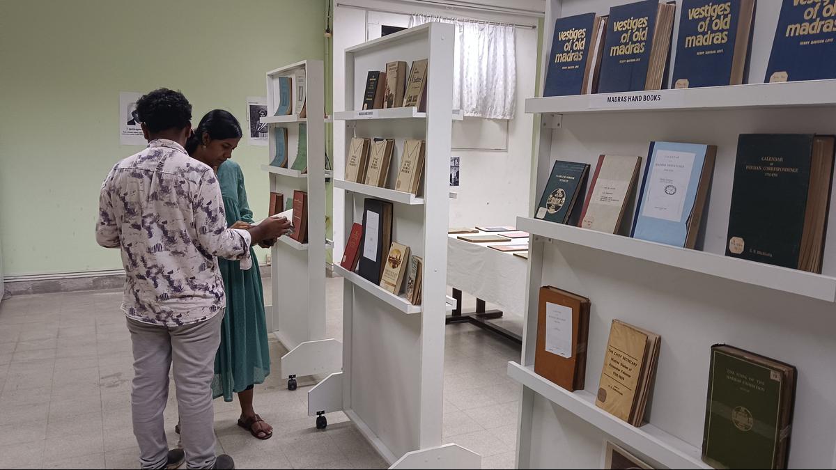 The MIDS library in Chennai houses over 1,300 rare books about the city