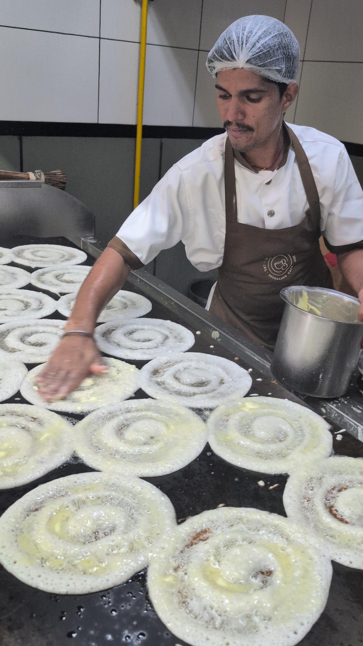 Dosas at Bengaluru Cafe