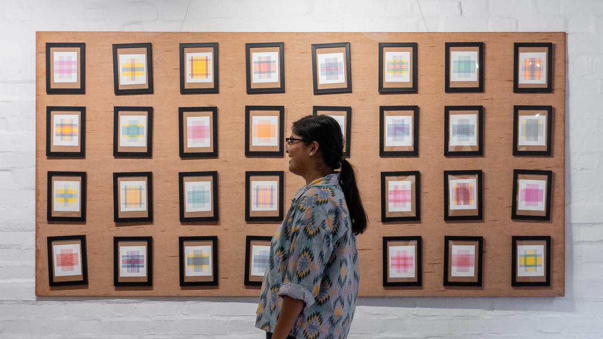 Chennai’s House of Thinai launches travelling exhibition linking Madras checks and generative art technology