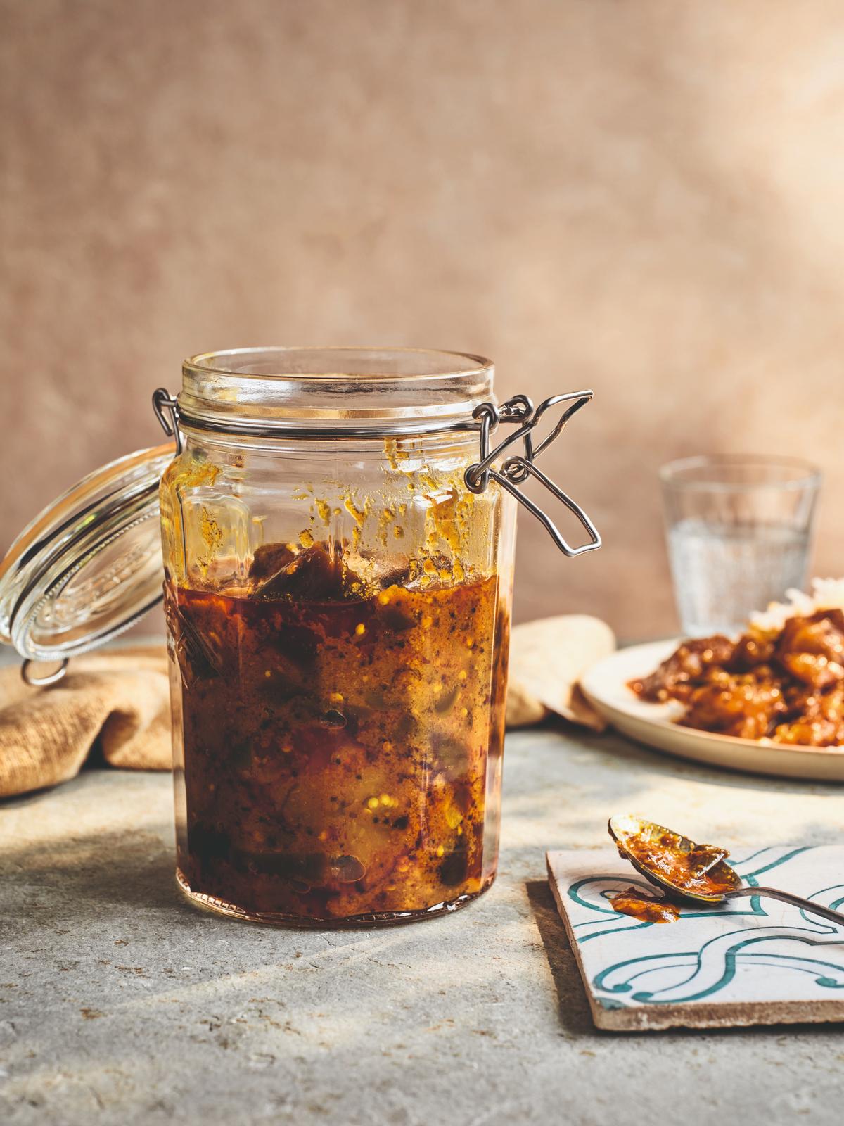 Aubergine pickle Aubergine pickle