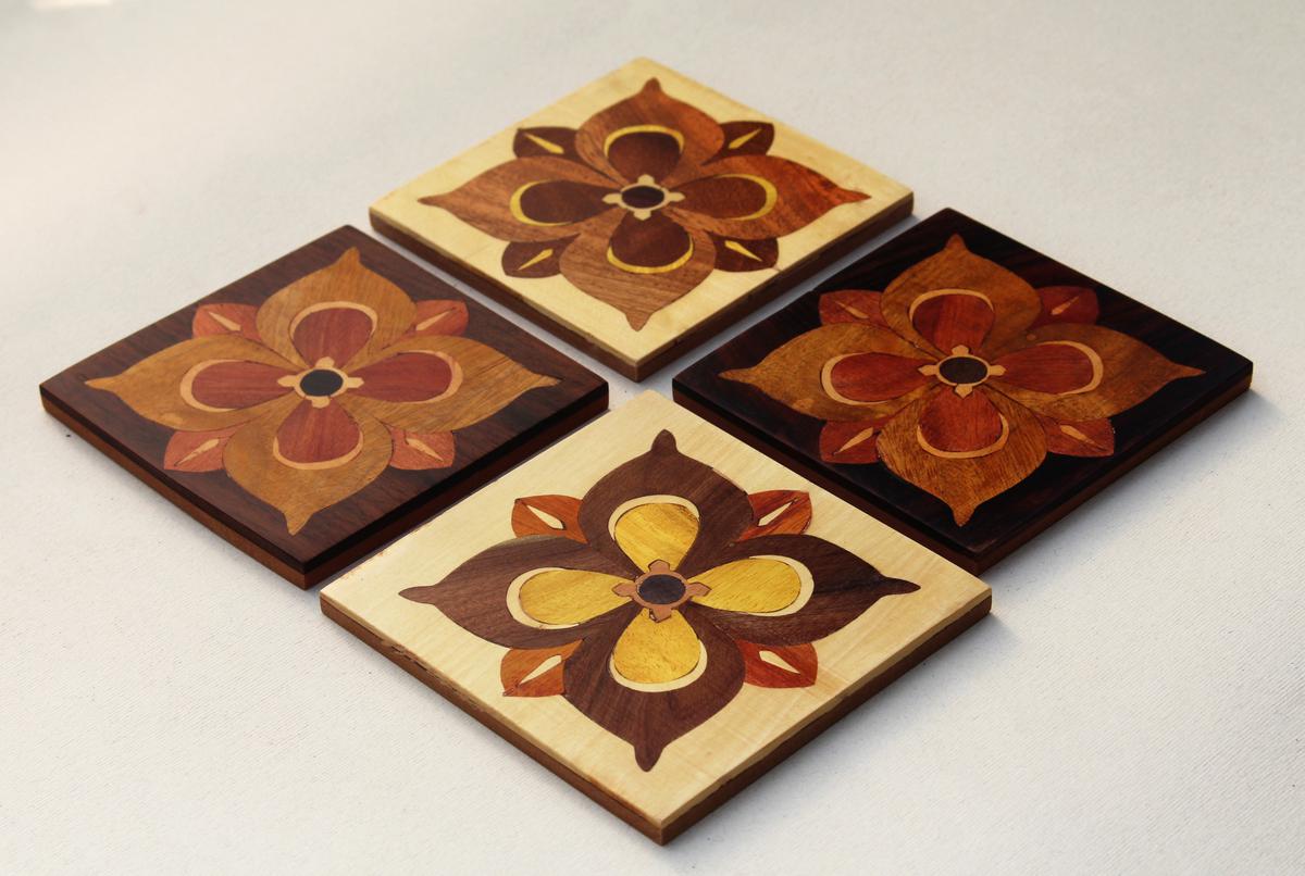 Qutub Flower Coaster by The Beehive India.