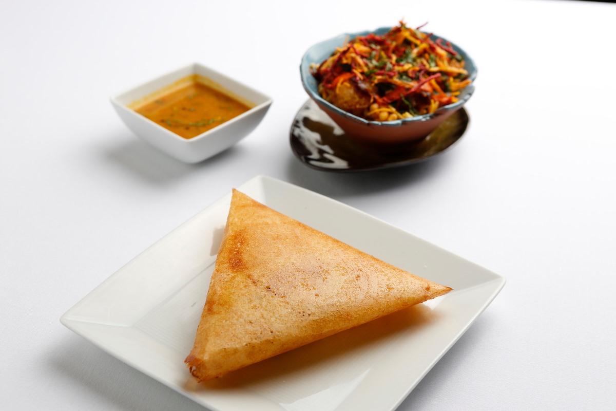 The mini masala dosa at Quilon