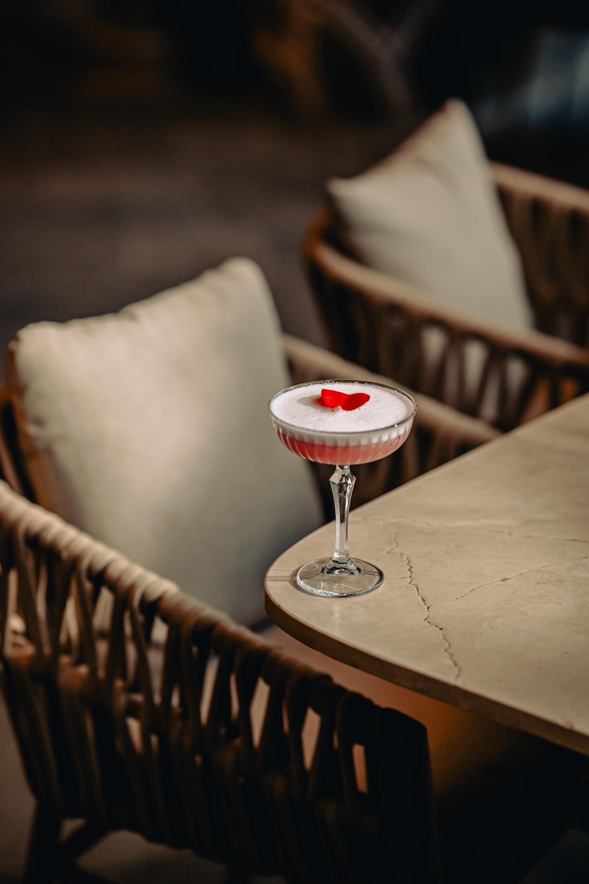 A cocktail at Tropika Brewing Co. 