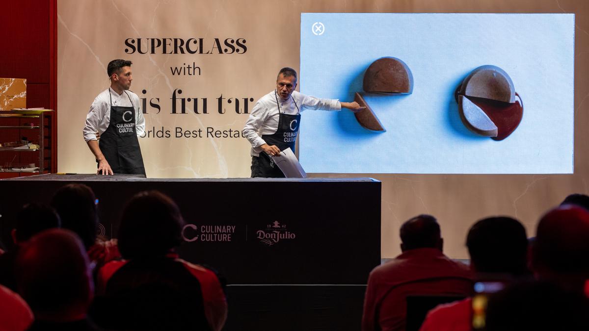 The world’s best restaurant, Disfrutar, holds classes for India’s top chefs