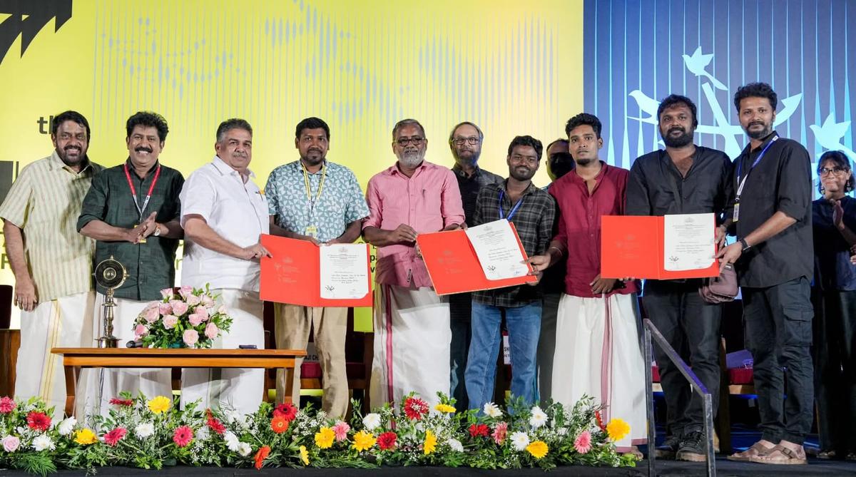 The winning team at IFFK The winning team at IFFK