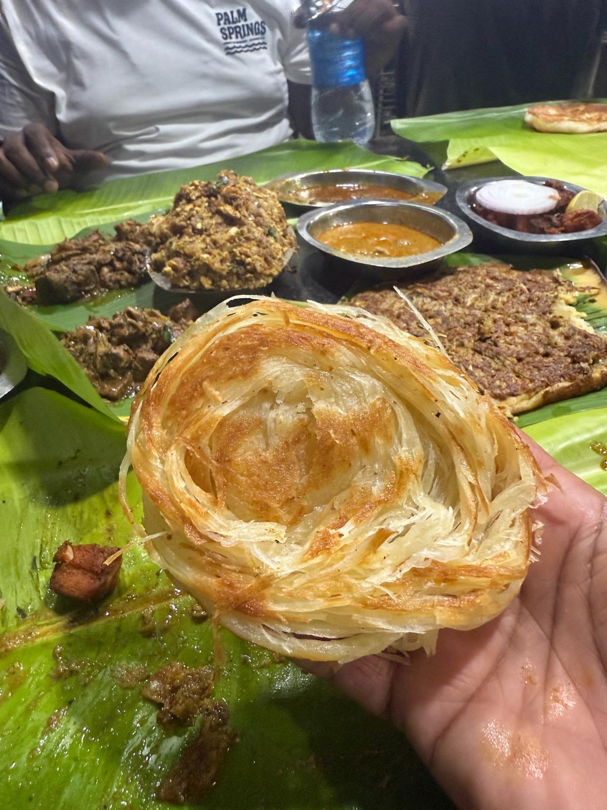 Parotta in Madurai
