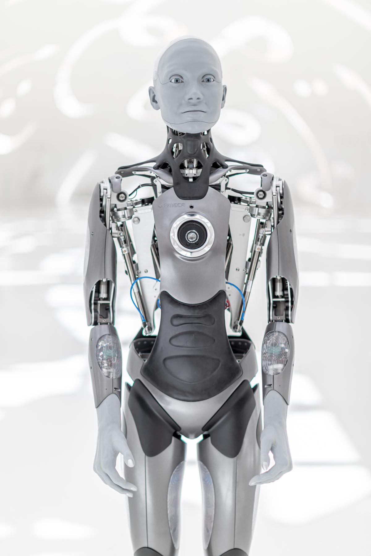 Created by Cornwall-based Engineered Arts, Ameca, touted to be the world’s most advanced humanoid robot is designed as a platform for AI development