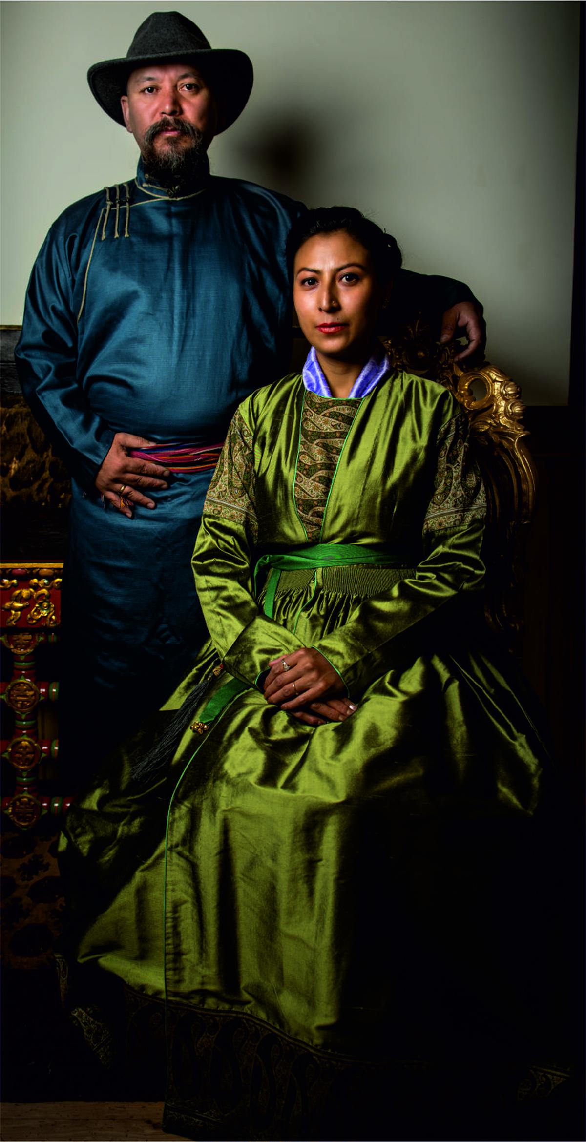  Jigmat Norbu, and his wife Jigmat Wangmo