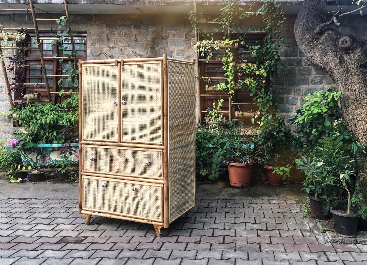 A cabinet by Bamboo Pecker
