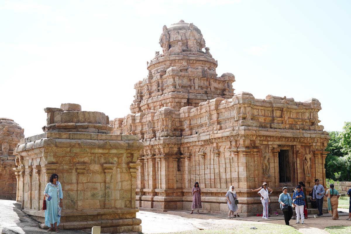 The 9th century Vijayalaya Choleeswaram Kovil 