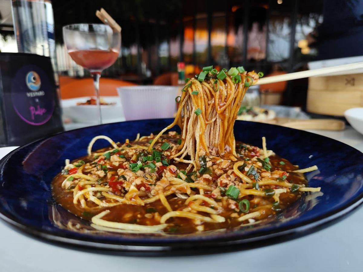 The Flying Noodles at Vesparo The Flying Noodles at Vesparo
