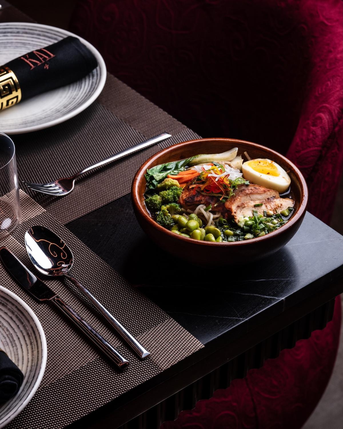 A dish at KAI Bar and Kitchen