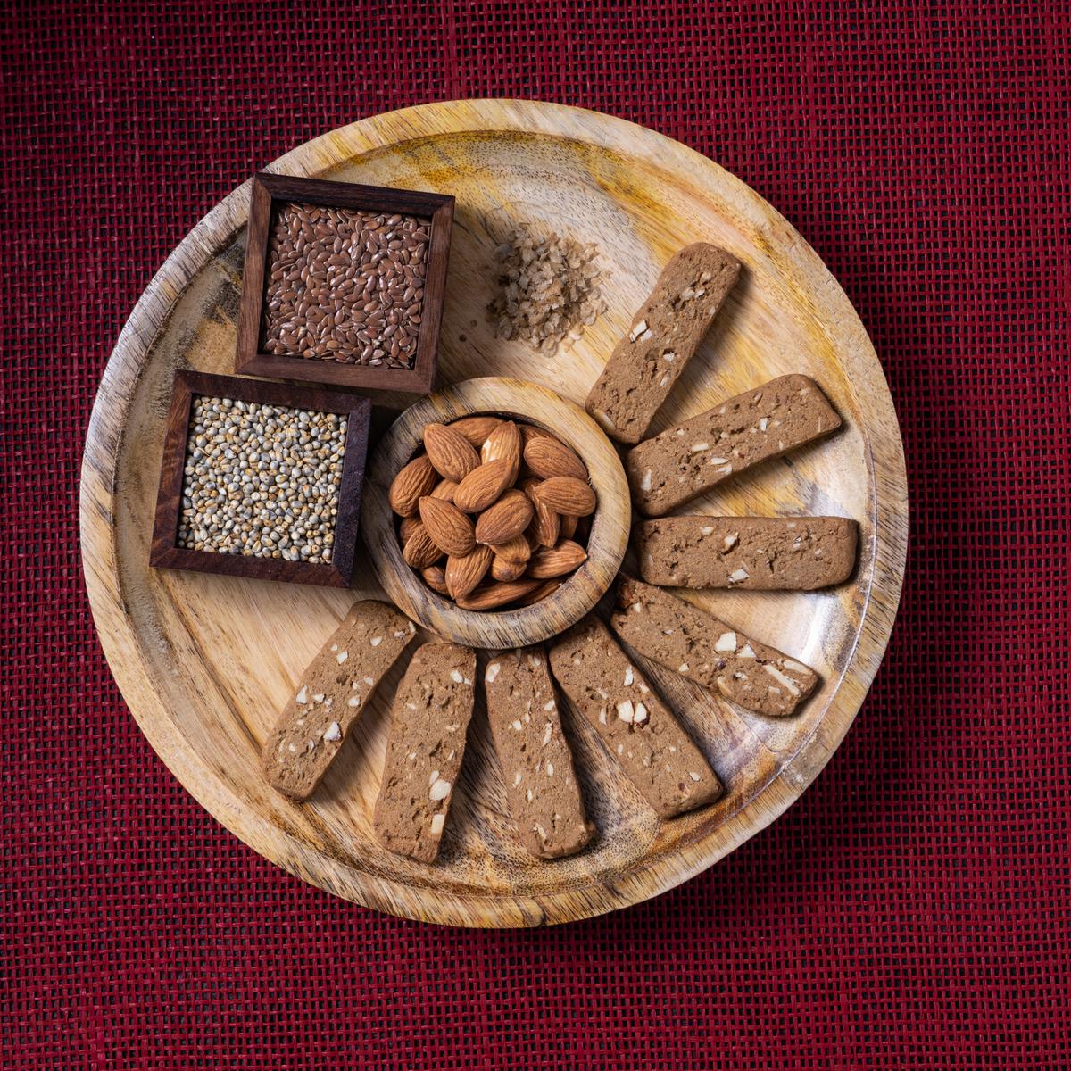 Millet cookies at Millet Maagic Meal 