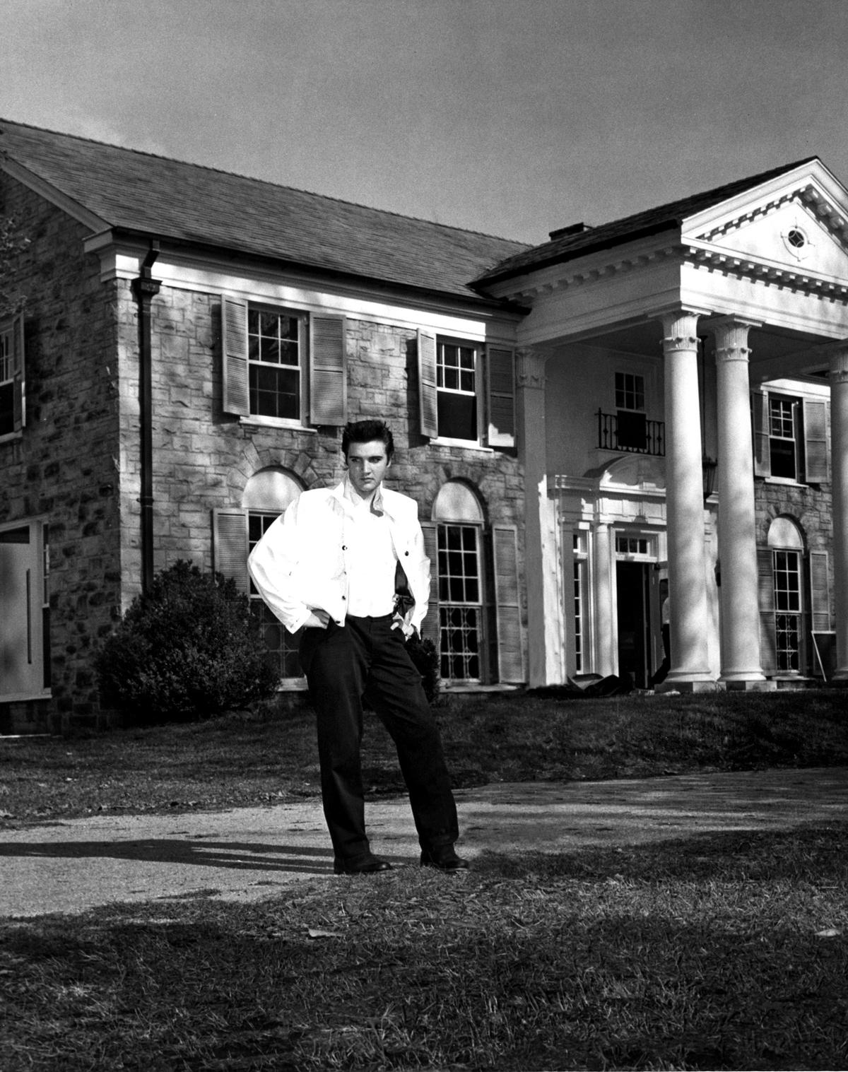 Elvis Presley at Graceland 