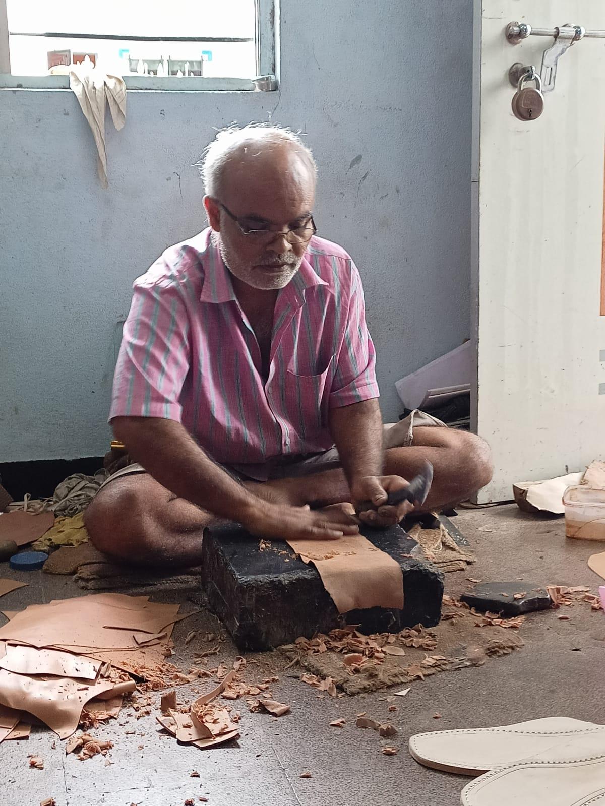 An artisan at Korakari. Photo: Special Arrangement An artisan at Korakari. Photo: Special Arrangement