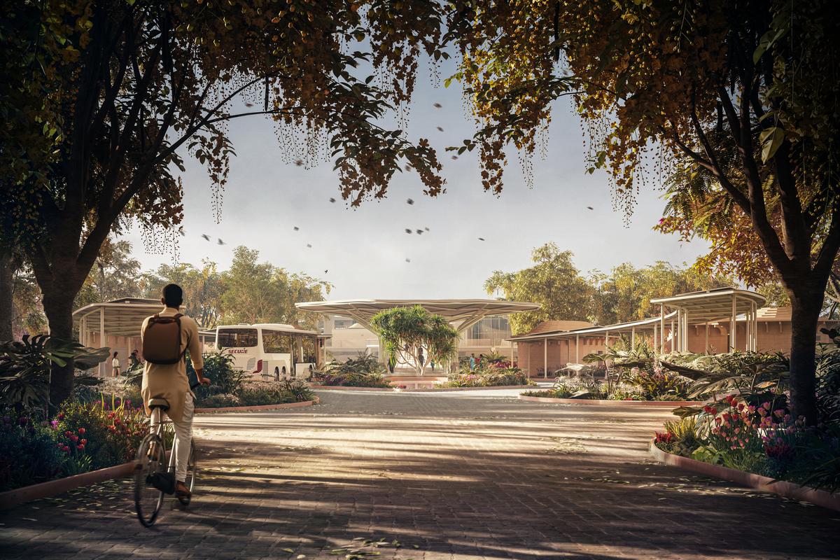 A visualisation ofa the upcoming factory at Sehore, Madhya Pradesh