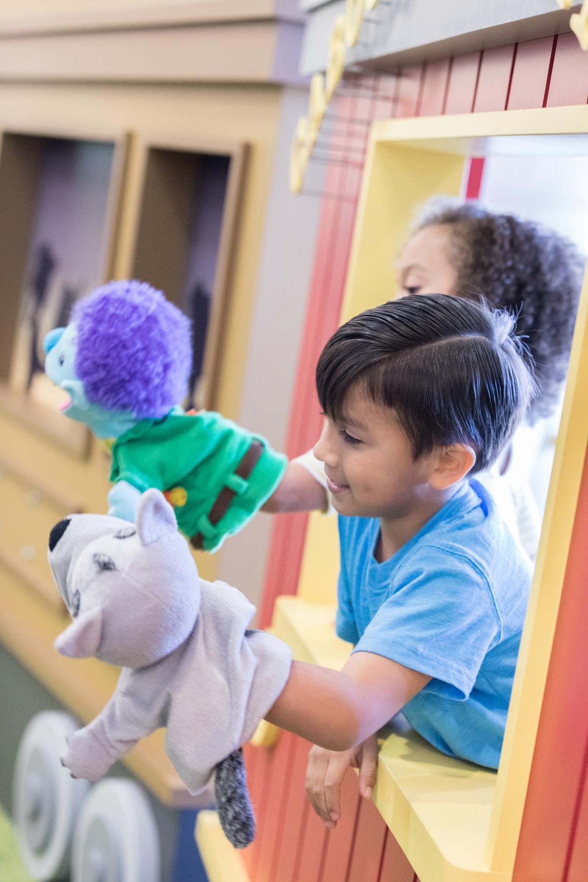 Toy libraries offer children the opportunity to experience a variety of toys, encourage sharing and social interaction